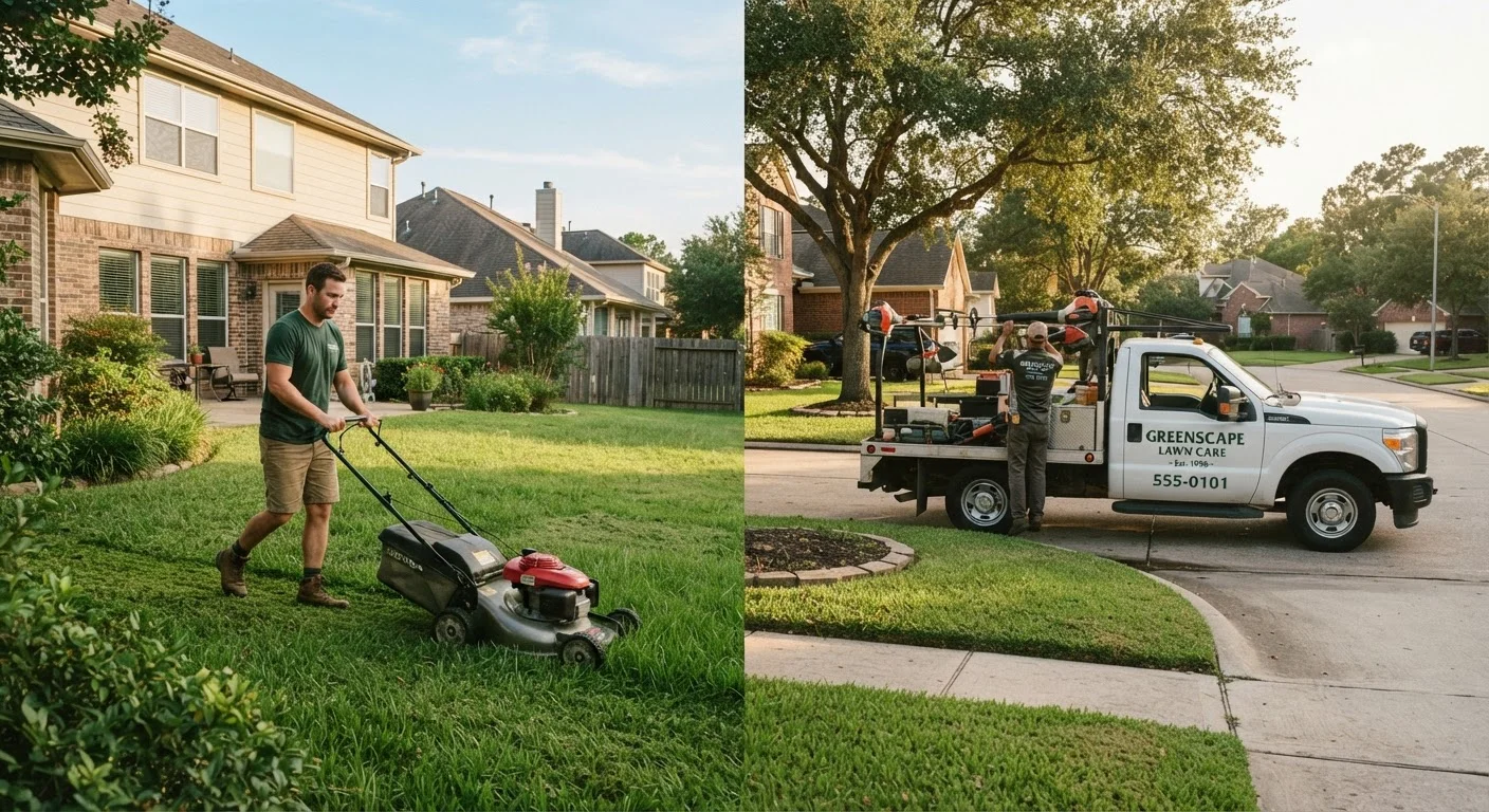 DIY Lawn Care vs. Hiring a Service: Breaking Down What You Actually Pay