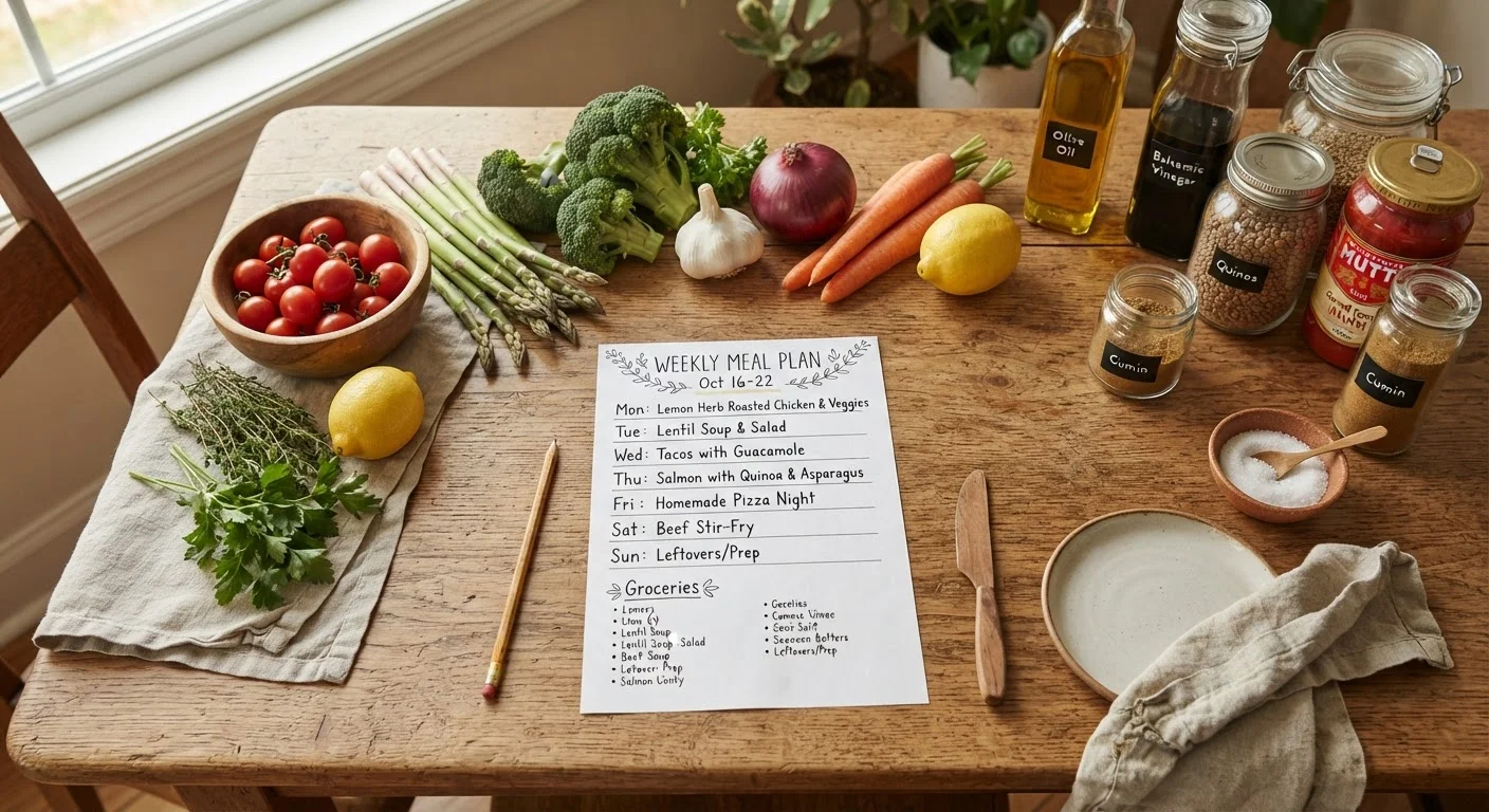 Meal Planning on a Tight Budget: Turning a Weekly Routine into Real Savings
